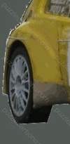 Protectores de aletas traseras F2000 - PEUGEOT 106  - Kevlar+Carbono
